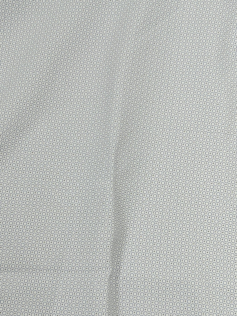 Direct From Brand,Proper Sport, Proper Sport Light Purple Circle Geo Print Four-way Stretch Slim Fit Dress Shirt, Purple, Medium-41-TagM