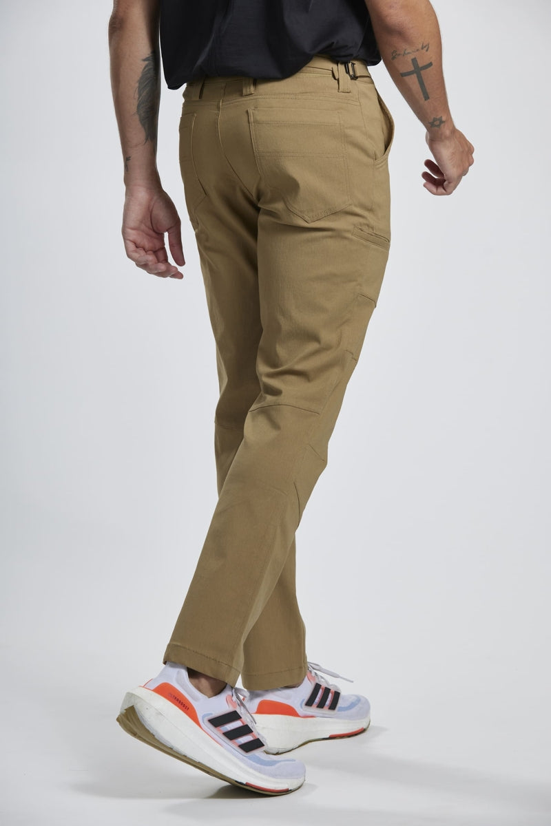 Direct From Brand,PROFI, PROFI Khaki All-Purpose Multi-Pocket UV-resistant Functional Pants, Tan, 30W-31L-Tag30