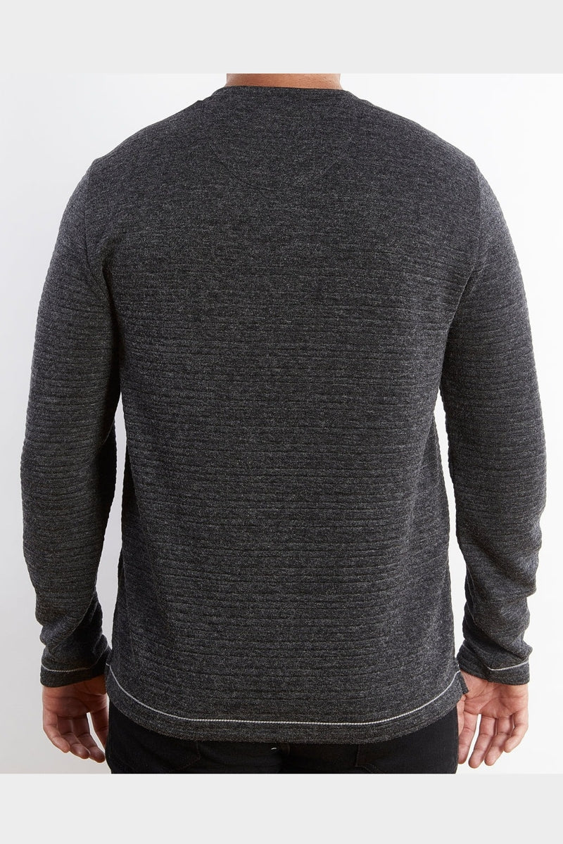 Wholesale,Nicoby Age of Wisdom, Nicoby Age of Wisdom Charcoal Crinkle Luxe Heathered V-Neck Tee, Grey, Small-40-TagS