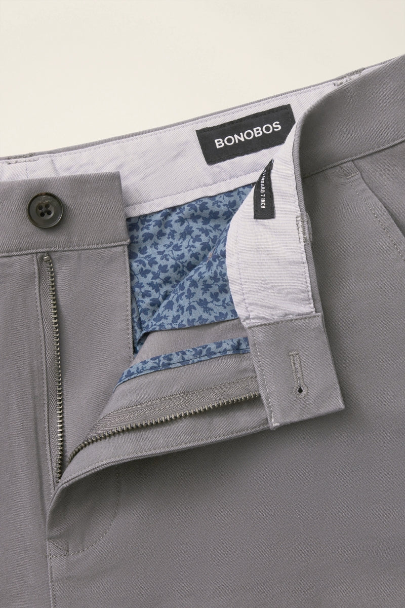 Wholesale,Bonobos, Bonobos Graphites Slim Stretch Washed 2.0 Chino Pants, Grey, 36W-30L-Tag36