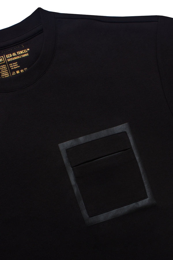The Shirt Bar Black Premium Performance Tee