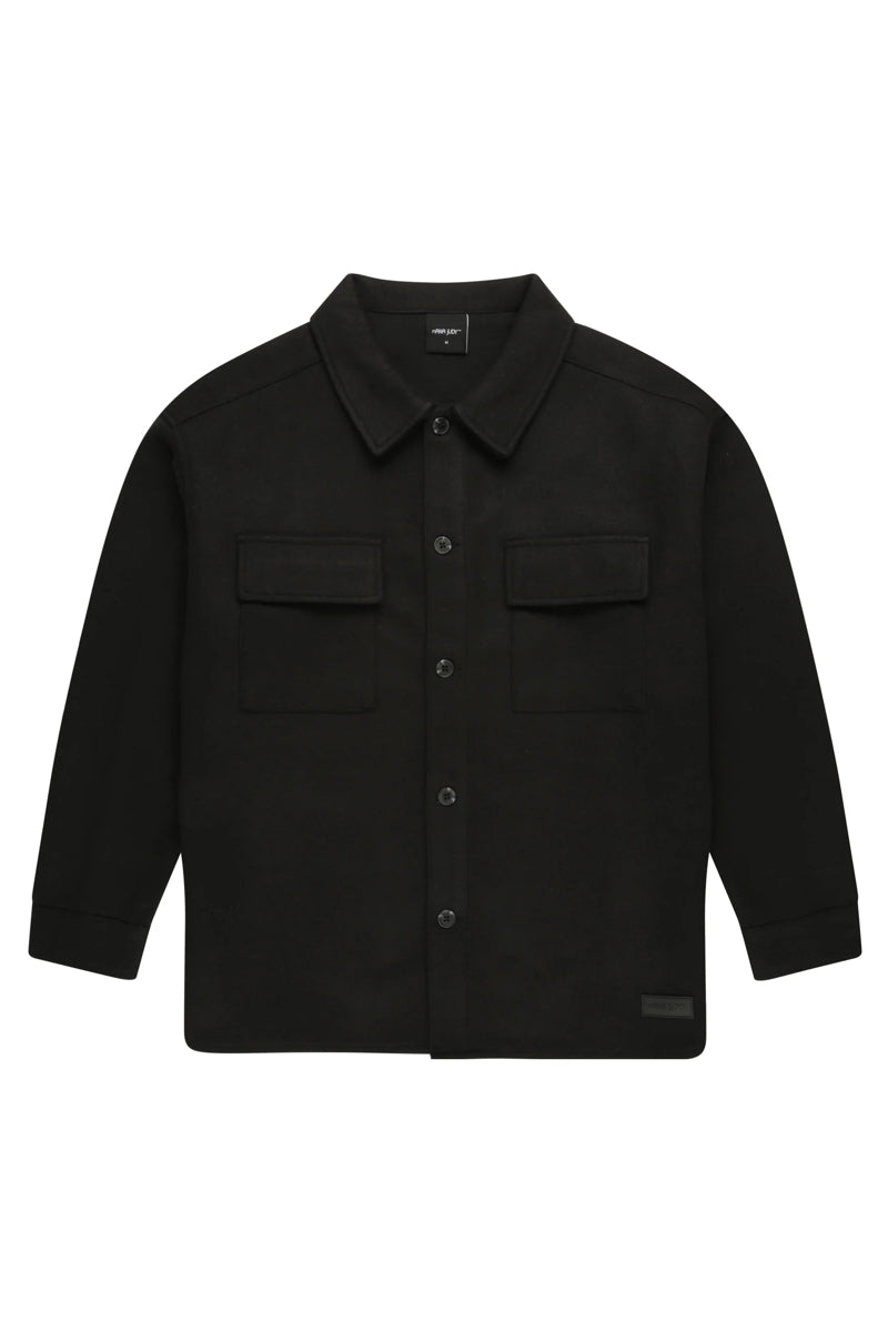 Wholesale,Nana Judy, Nana Judy Black Soft Fabric Shacket, Black, Large-50-TagMExtra Large-52-TagLExtra Extra Large-54-TagXLExtra Extra Large-56-TagXXL