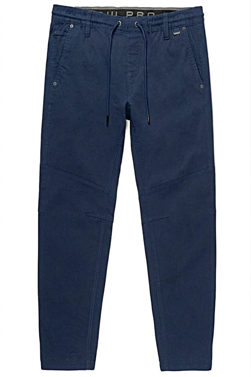 Wholesale,Projek Raw, Projek Raw Navy Drawstring Pull On Bungee Jogger, Blue, 32W-30L-TagM