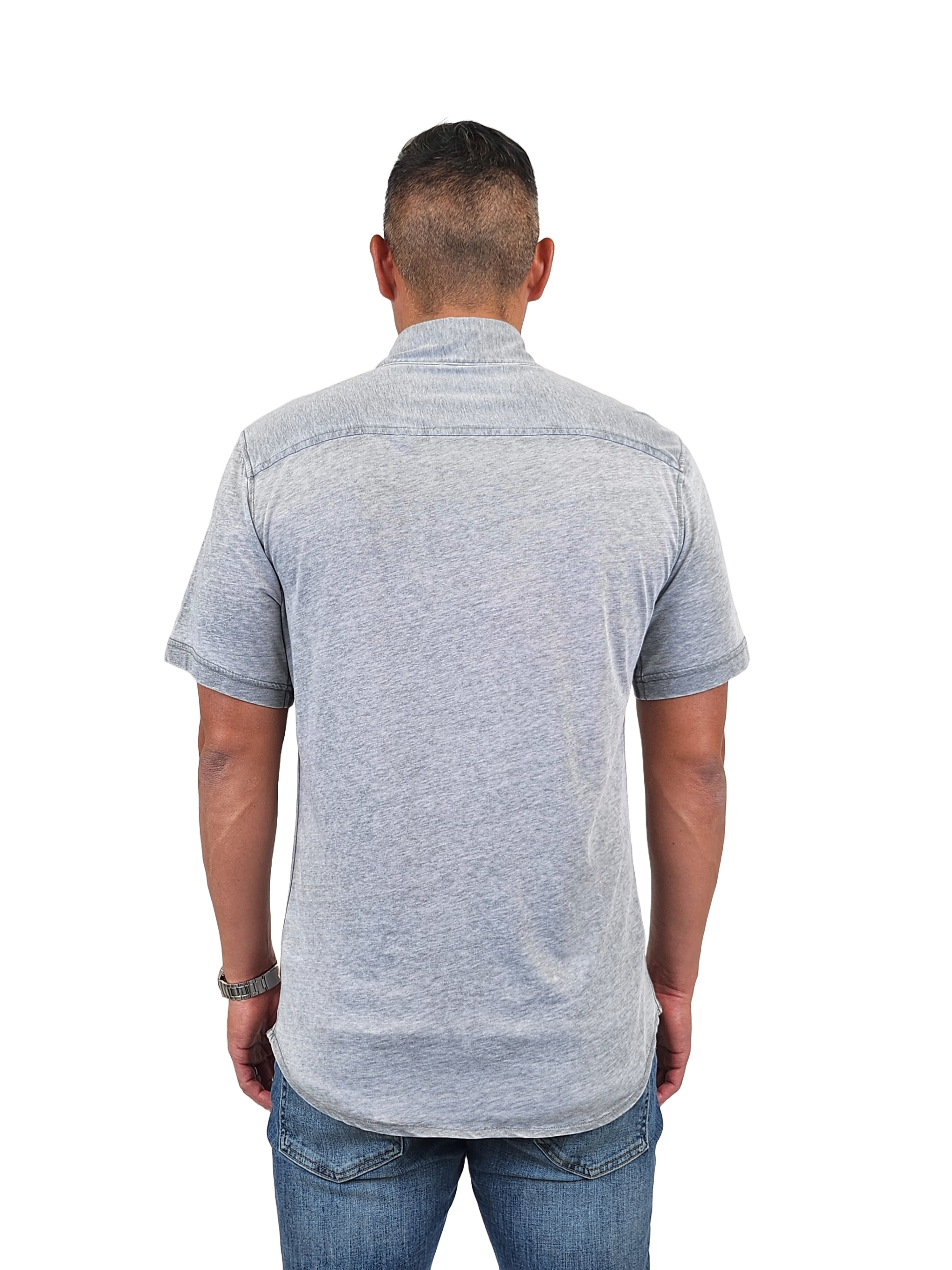 Faire,Surfside Supply, Surfside Supply Grey Burnout Knit Short Sleeve Vintage Shirt With Front Pocket, Grey, Extra Extra Large-51-TagXXLLarge-45-TagXLExtra Large-47-TagXLMedium-42-TagLLarge-45-TagLMedium-40-TagLMedium-41-TagMMedium-43-TagMMedium-40-TagMSmall-41-TagS