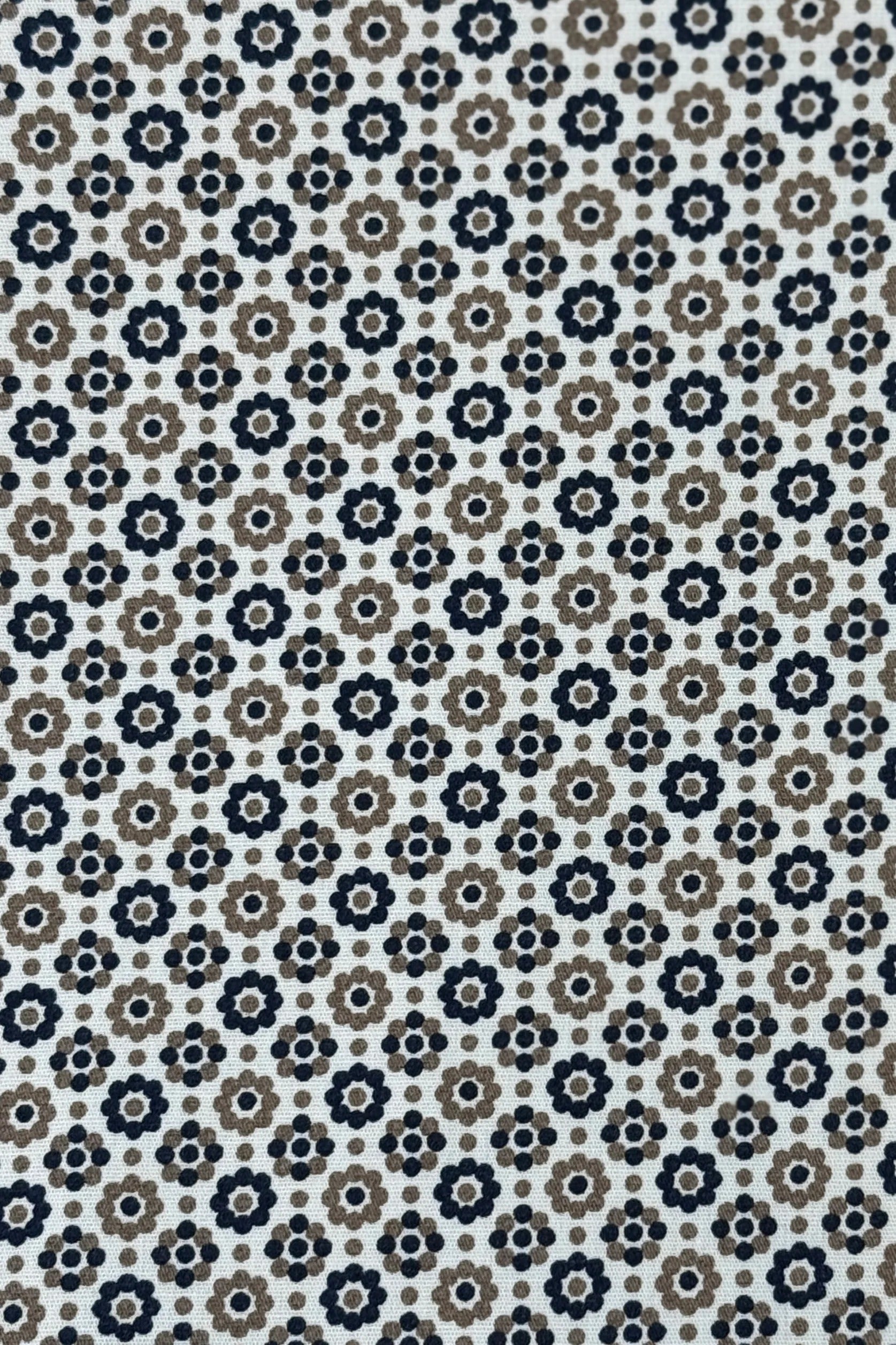 Wholesale,Paisley & Gray, Paisley & Gray Tan/Navy Floral Print Button Down Shirt, Tan, Medium-41-TagM