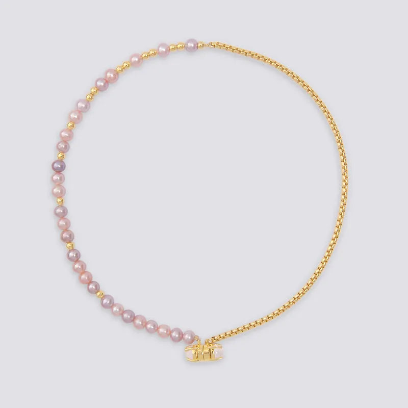 Olivia Yao, Olivia Yao Puppls Pink Pearl Necklace/Bracelet, , 