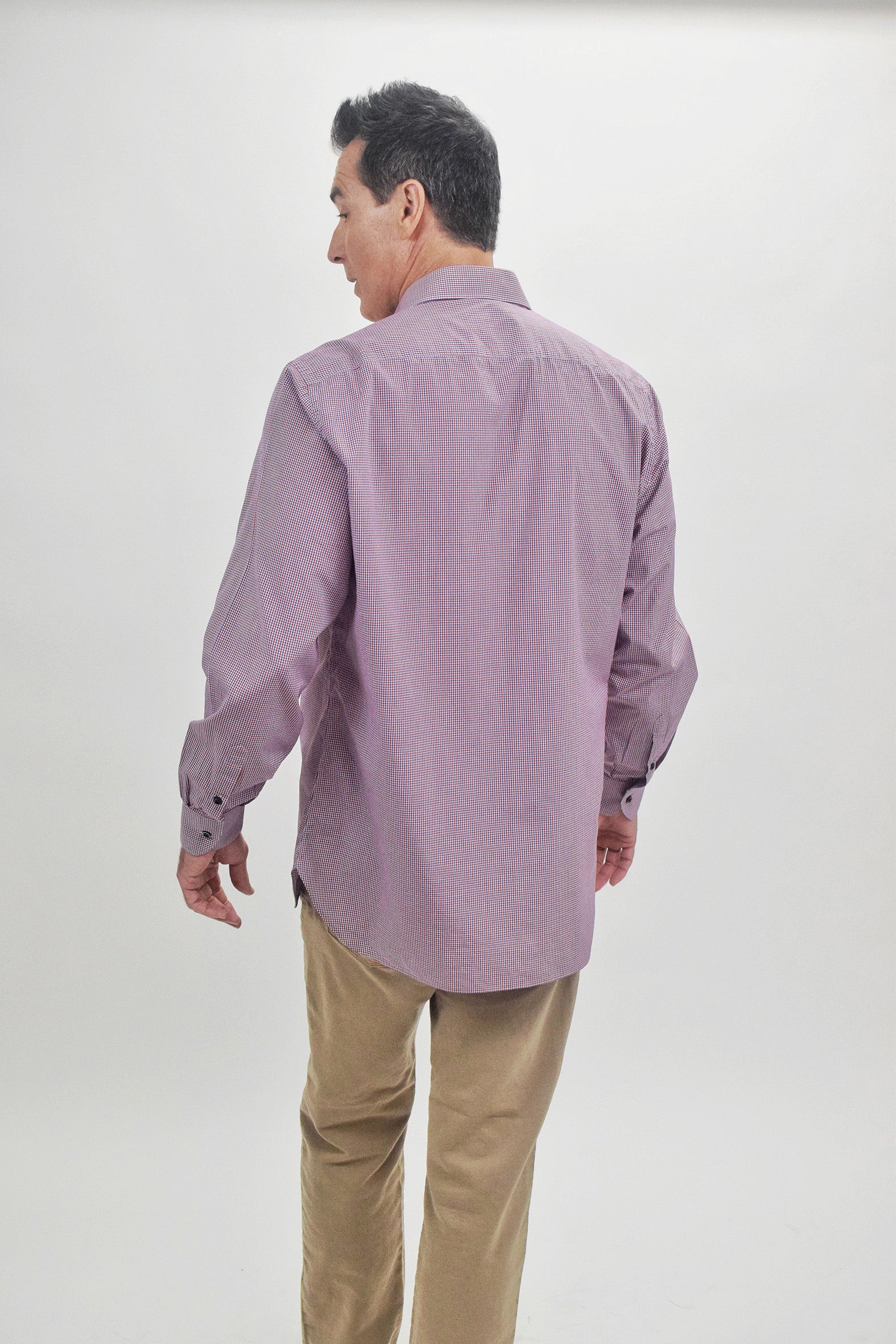 marol dress shirts Marol Bologna Button-up Oxford Long Sleeve Dress Shirt SZ 17/43 Made Italy