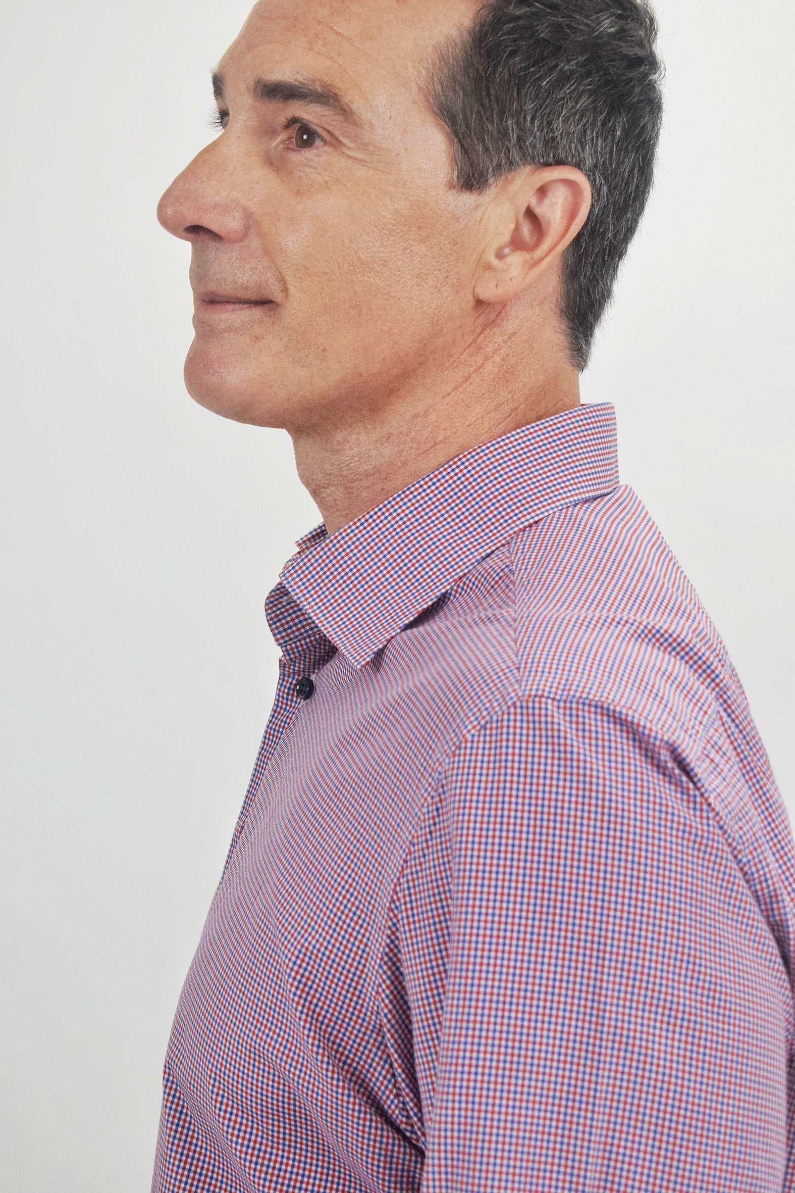 The RealReal,Marol, Marol Red Plaid Button Up Shirt, Red, Large-46-TagL