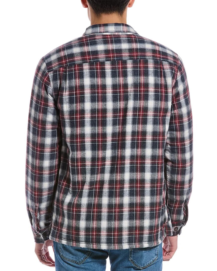 Other,Weatherproof, Weatherproof Vintage Red/White Sherpa Lined Shacket, Red, Small-42-TagS