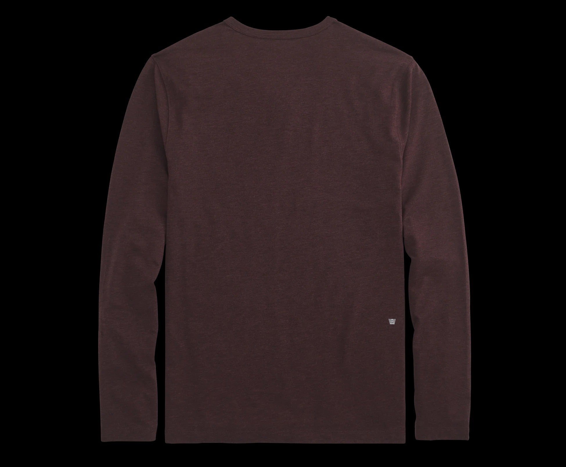 Wholesale,Mack Weldon, Mack Weldon Maroon Heather Silver Long Sleeve Henley, Red, Small-38-TagS