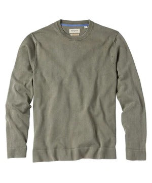 Brand Partner,Borgo28, Borgo28 Dark Olive Cotton Crewneck Sweatshirt, Green, Extra Large-48-TagXL
