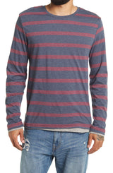 Tailor Vintage Stripe Reversible Long Sleeve T-Shirt