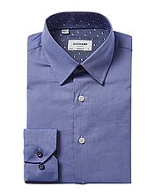 Duchamp Blue Button Up Shirt