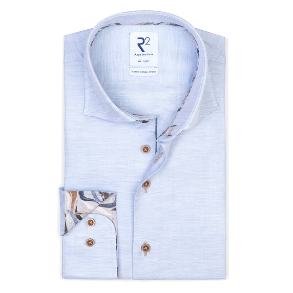 R2 Amsterdam Light Blue Button Down Shirt