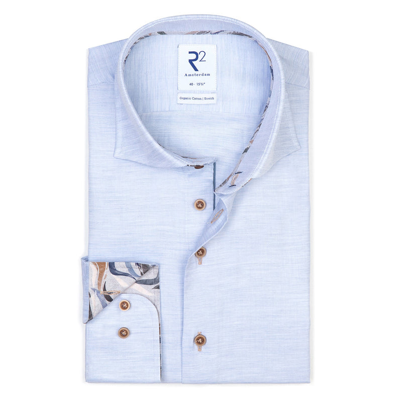 R2 Amsterdam Light Blue Button Down Shirt