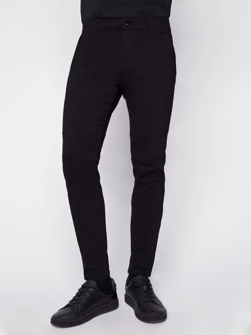 Wholesale,Projek Raw, Projek Raw Black Chino Comfort Waist Pant, Black, 37W-31L-Tag36