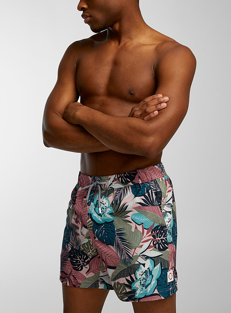 Wholesale,Public Beach, Public Beach Pink/Green Tropical Print Maui 2.0 6