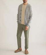 Marine Layer Light Blue Heather Stephen Textured Cardigan