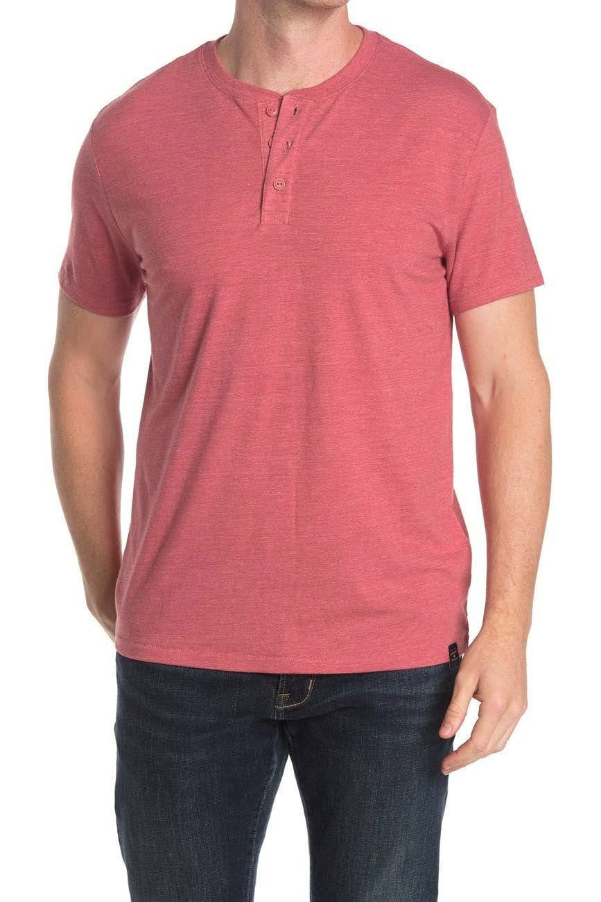 Nordstrom Rack, Lucky Brand Coral Polo Shirt, Red, --