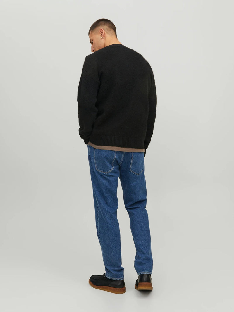 Jack and Jones Black Knit Cardigan