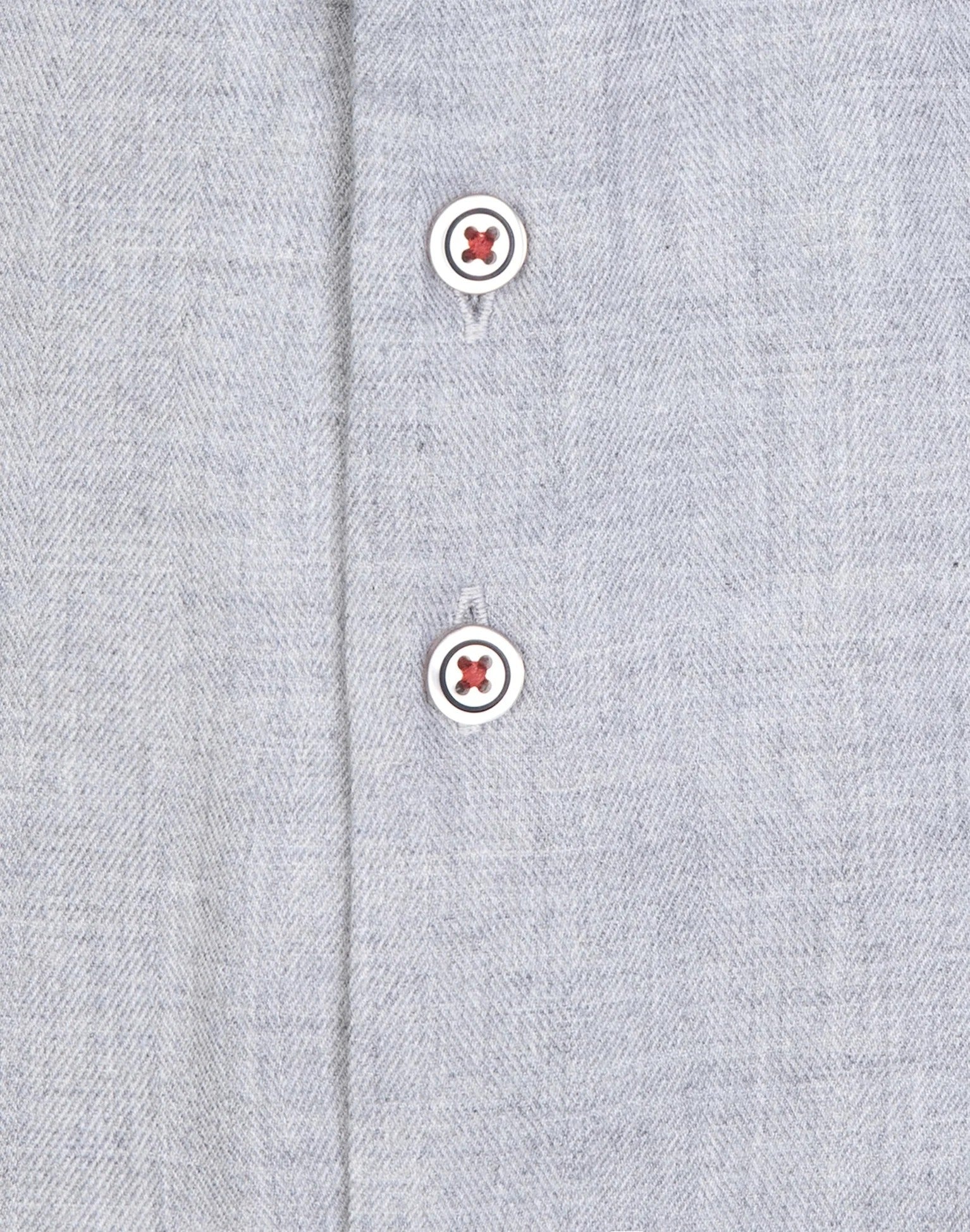 Brand Partner,R2 Amsterdam, R2 Amsterdam Grey Flannel Long Sleeve Button Up Shirt with Multicolor Tartan Print Contrast, Grey, Extra Large-51-Tag45