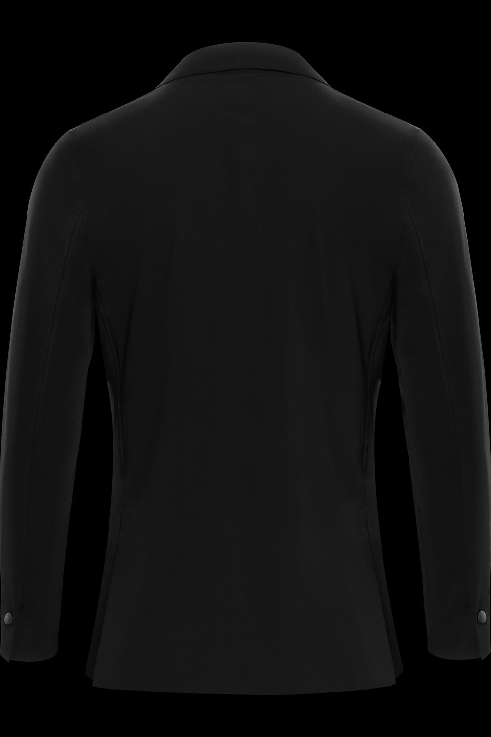 Brand Partner,Tranzend, Tranzend Coffee-Infused Classic Slim-Fit Ultra Performance Blazer, Black, Small-40-TagM