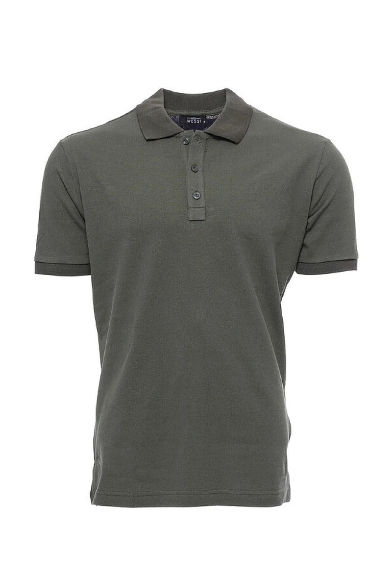 Wessi Olive Green Short Sleeve Polo