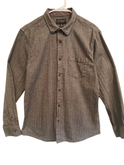 Wallin & Bros. Brown Button-up Shirt