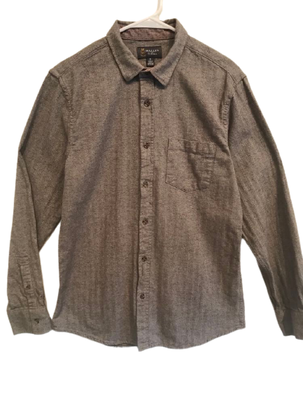 Poshmark,Wallin & Bros, Wallin & Bros. Brown Button-up Shirt, Brown, Medium-42-TagM