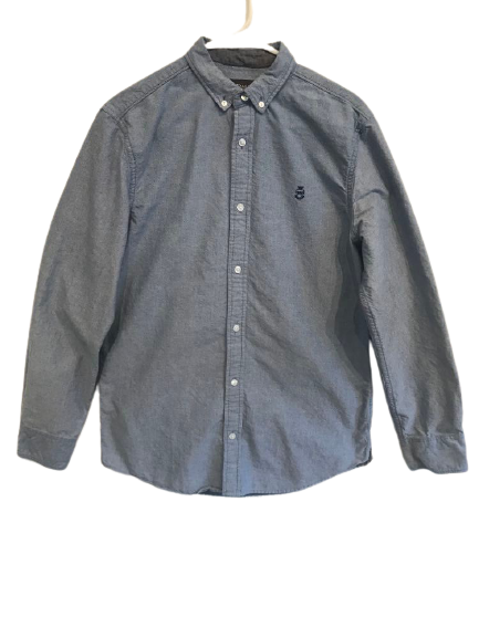 Wallin & Bros. Blue Oxford Button-up Shirt
