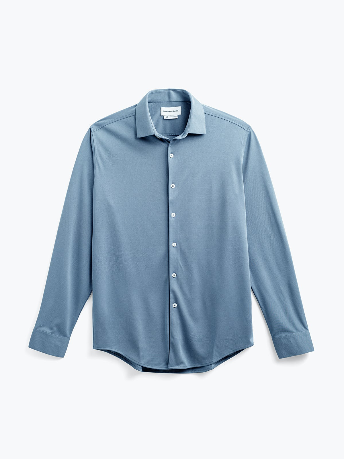 Wholesale,Ministry of Supply, Ministry of Supply Blue Long Sleeve Dress Button Up Shirt, Blue, Small-40-TagS