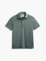 Ministry of Supply Olive Green Short Sleeve Polo