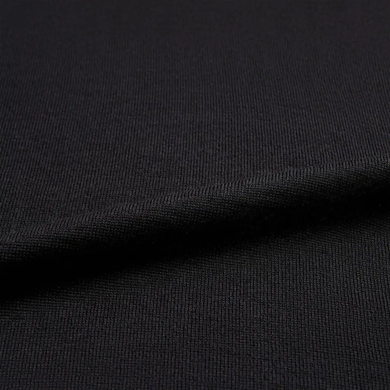 2Blind2C Black Merino Wool Turtleneck Sweater