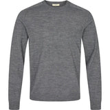 2Blind2C Grey Merino Wool Crewneck Sweater