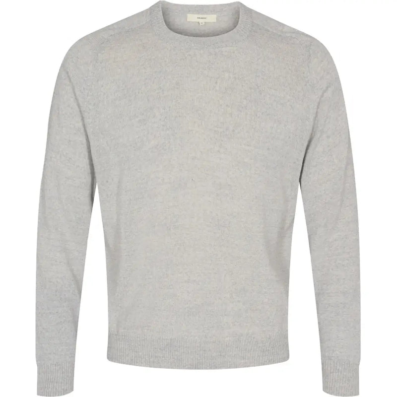 2Blind2C Light Grey Merino Wool Crewneck Sweater