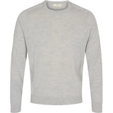 2Blind2C Light Grey Merino Wool Crewneck Sweater