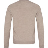 2Blind2C Tan Merino Wool Vneck Sweater