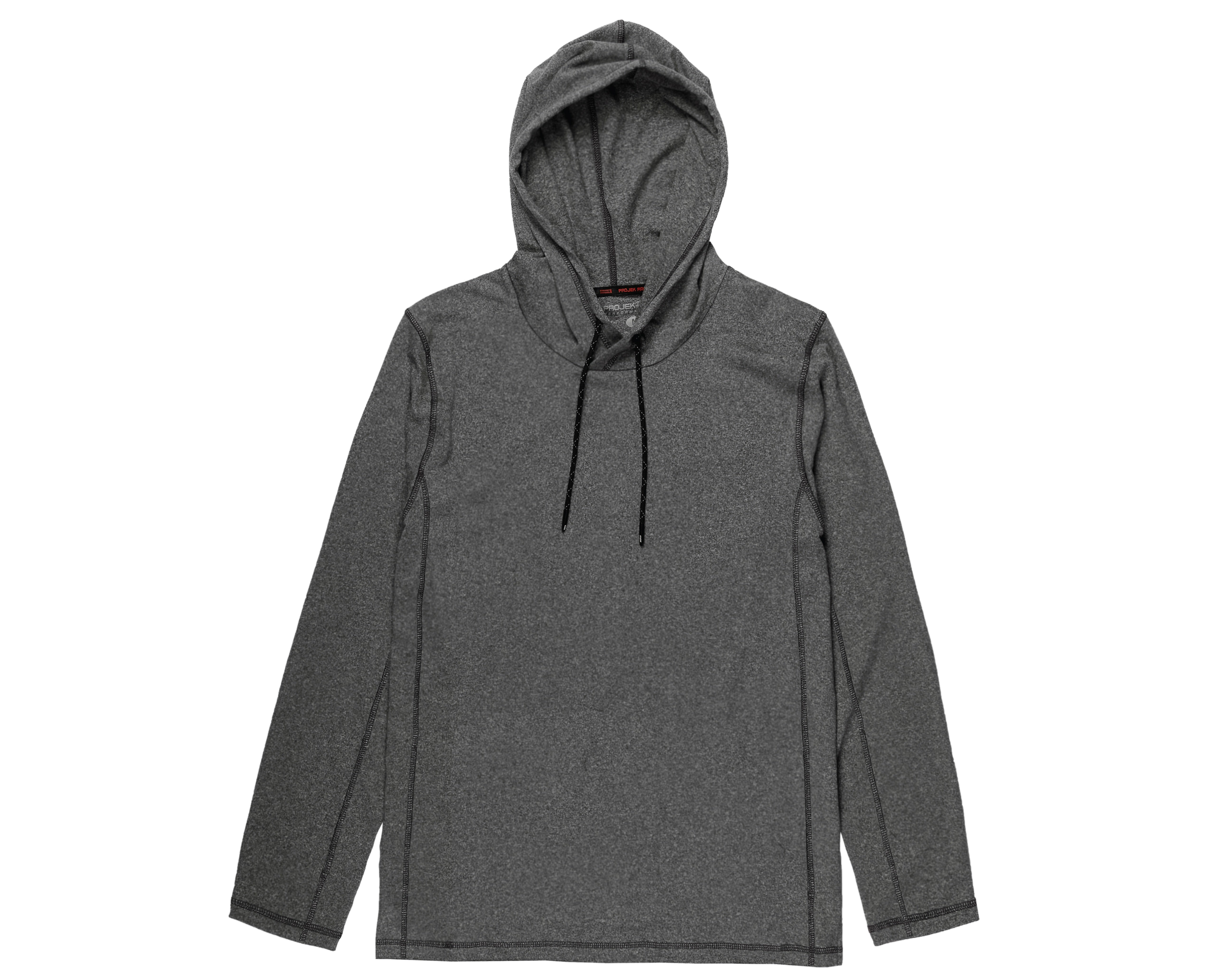 Wholesale,Projek Raw, Projek Raw Charcoal Long Sleeve Knit Hoodie, Grey, Extra Large-48-TagXL