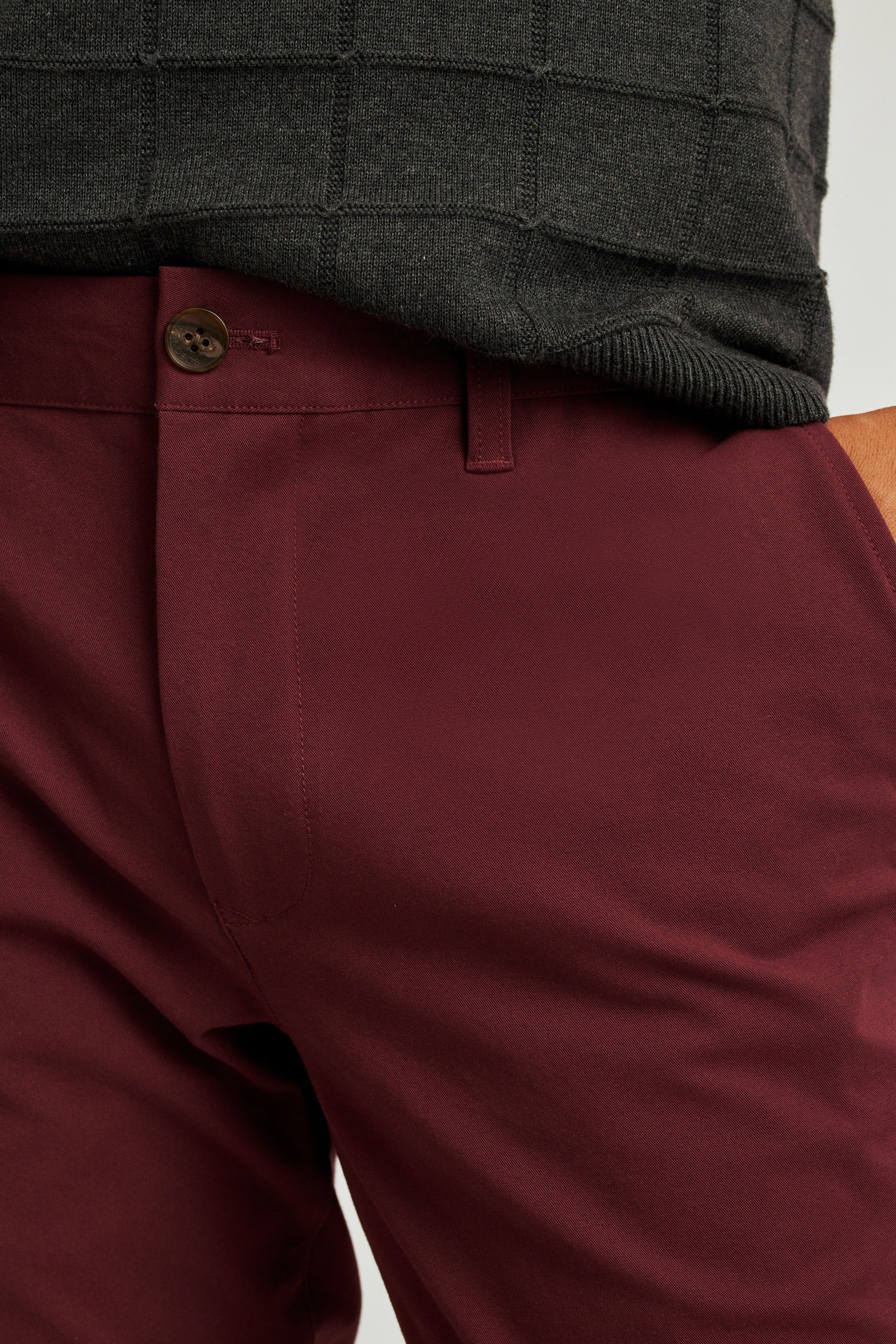Wholesale,Bonobos, Bonobos Dark Red Slim Stretch Washed 2.0 Chino  Pants, Red, 36W-30L-Tag36