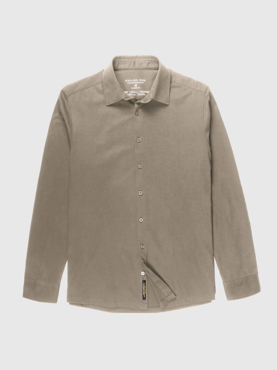 Wholesale,Projek Raw, Projek Raw Tan Long Sleeve Knit Shirt, Tan, Small-39-TagS
