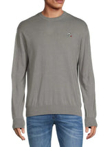 Robert Graham Grey Linen Blend Sweater