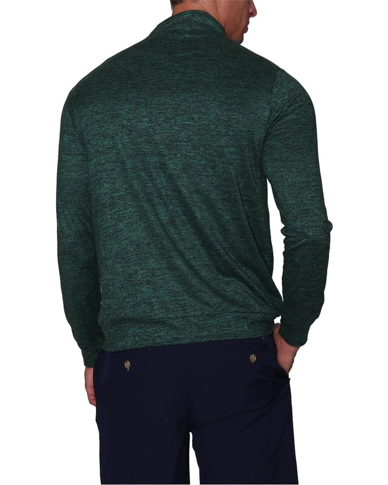 TailorByrd Hunter Green 1/4-Zip Pullover