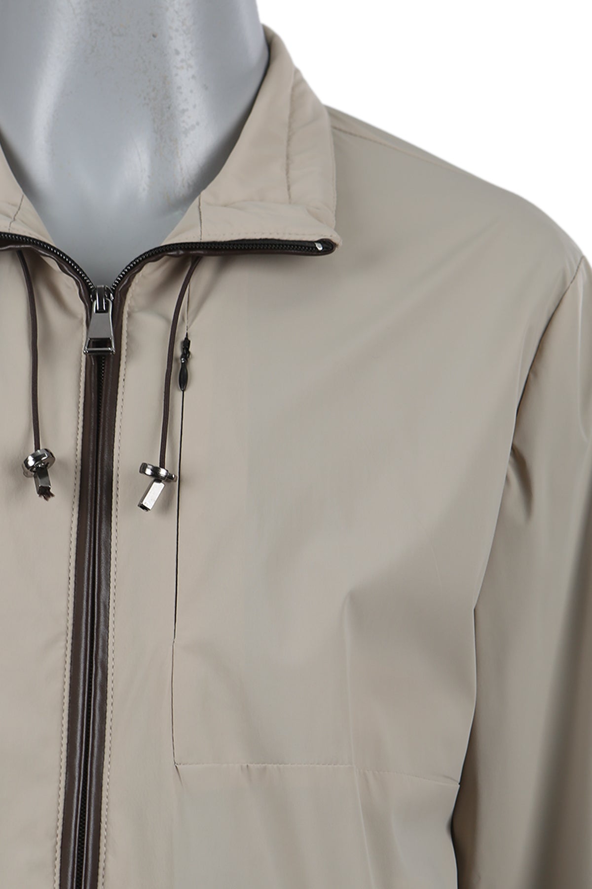 Wholesale,Jakamen, Jakamen Khaki Full Zip Wind Jacket, Tan, Medium-44-Tag50