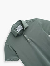 Ministry of Supply Olive Green Short Sleeve Polo