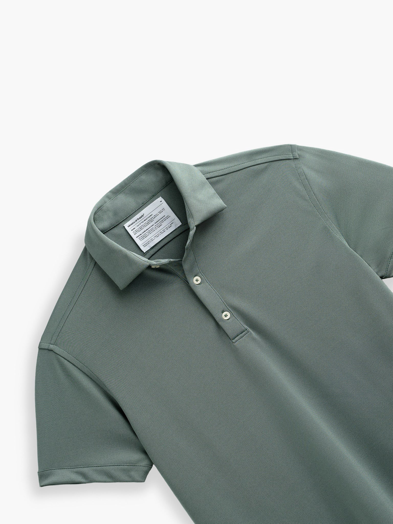 Wholesale,Ministry of Supply, Ministry of Supply Olive Green Short Sleeve Polo, Green, Medium-42-TagM