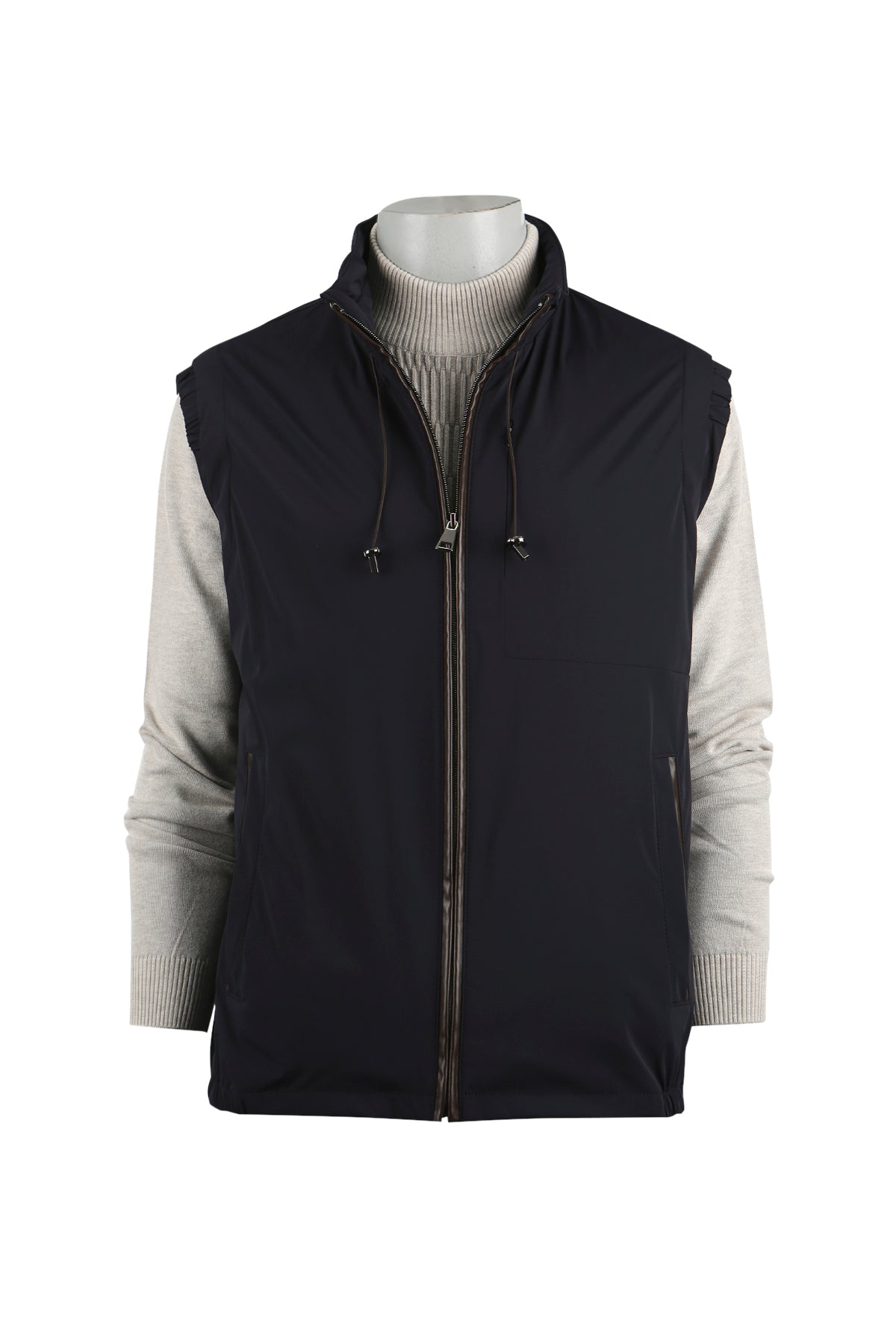 Wholesale,Jakamen, Jakamen Navy Wind Vest, Blue, Medium-44-Tag50