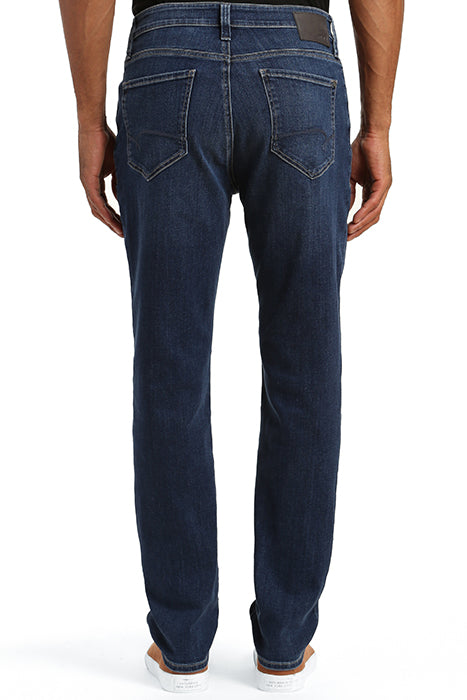 Mavi Straight Leg  Stretch Dark Blue Jeans