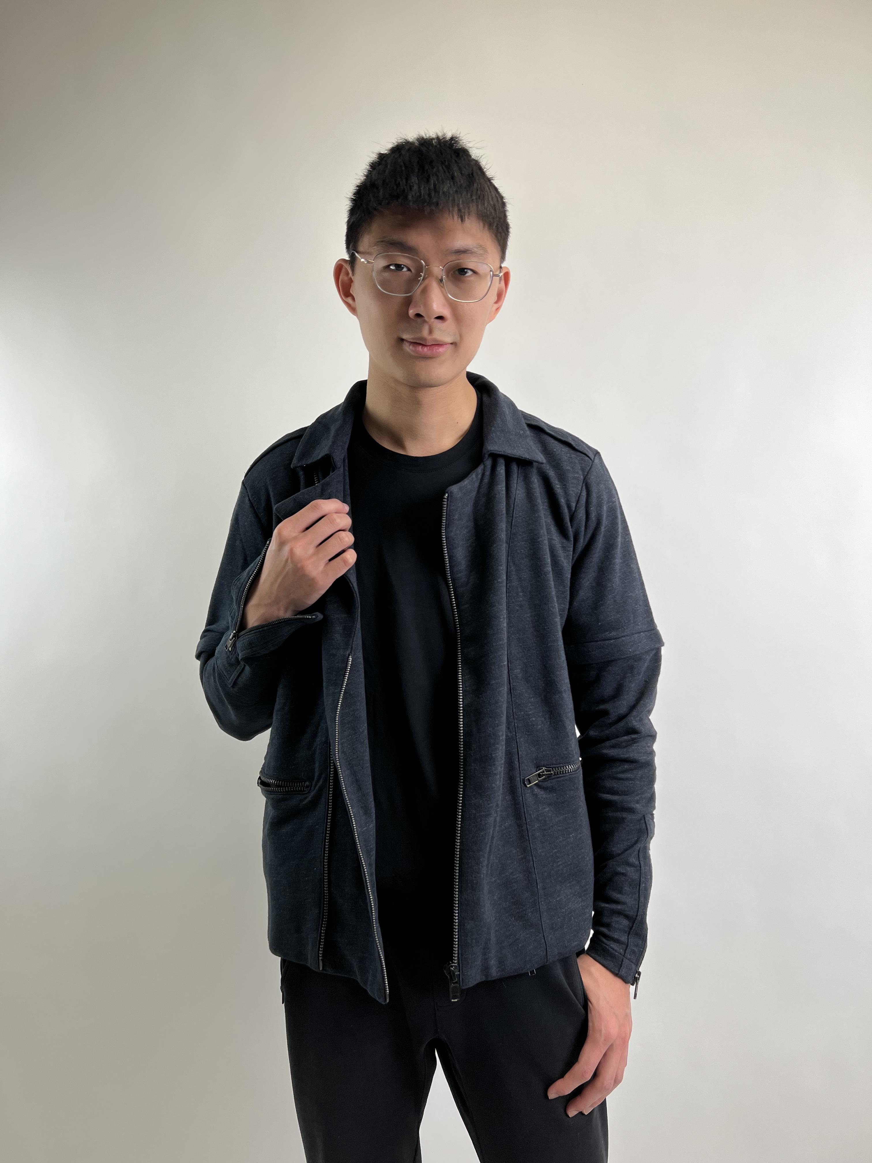 Wholesale,Reesedeluca, Reese De Luca Black Jacket with Removable Sleeves, Black, Medium-42-TagM