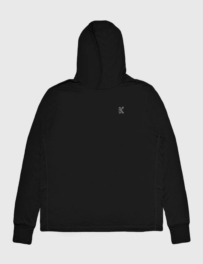 Brand Partner,Koup, Koup Black Performance Base Layer Hoodie, Black, Extra Large-47-TagXL