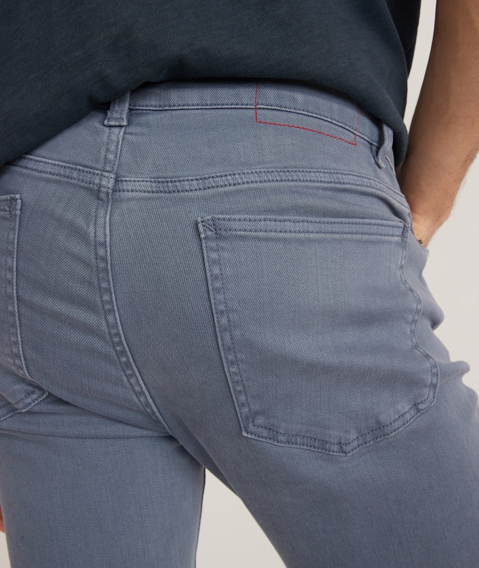 Wholesale,Marine Layer, Marine Layer Blue Garment Dye 5 Pocket Twill Pant, Blue, 36W-32L-Tag36
